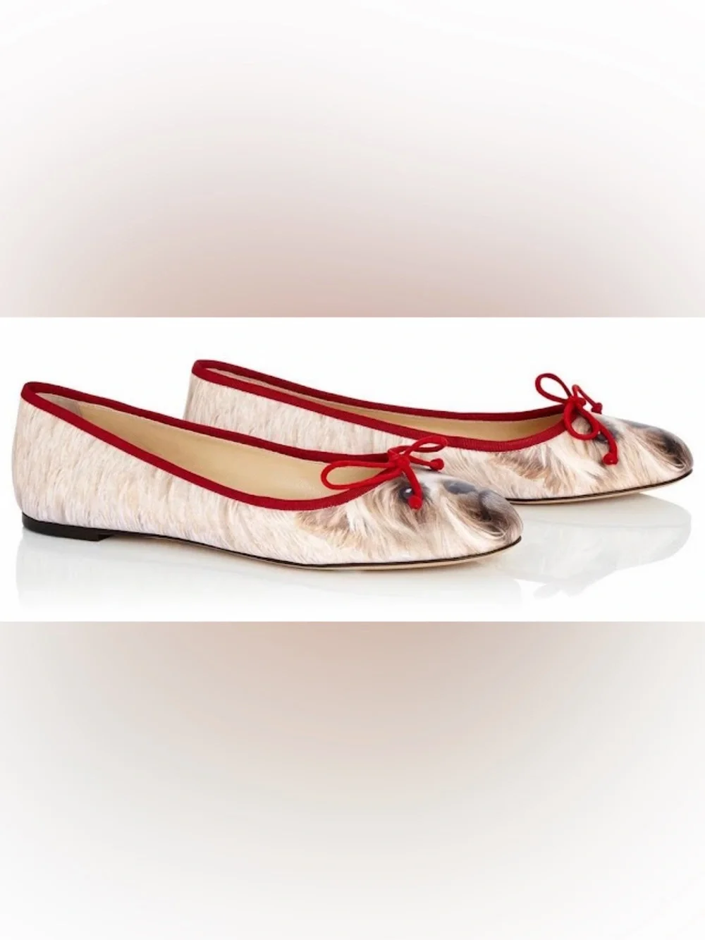 Charlotte Olympia Yorkie Ballet Flats
